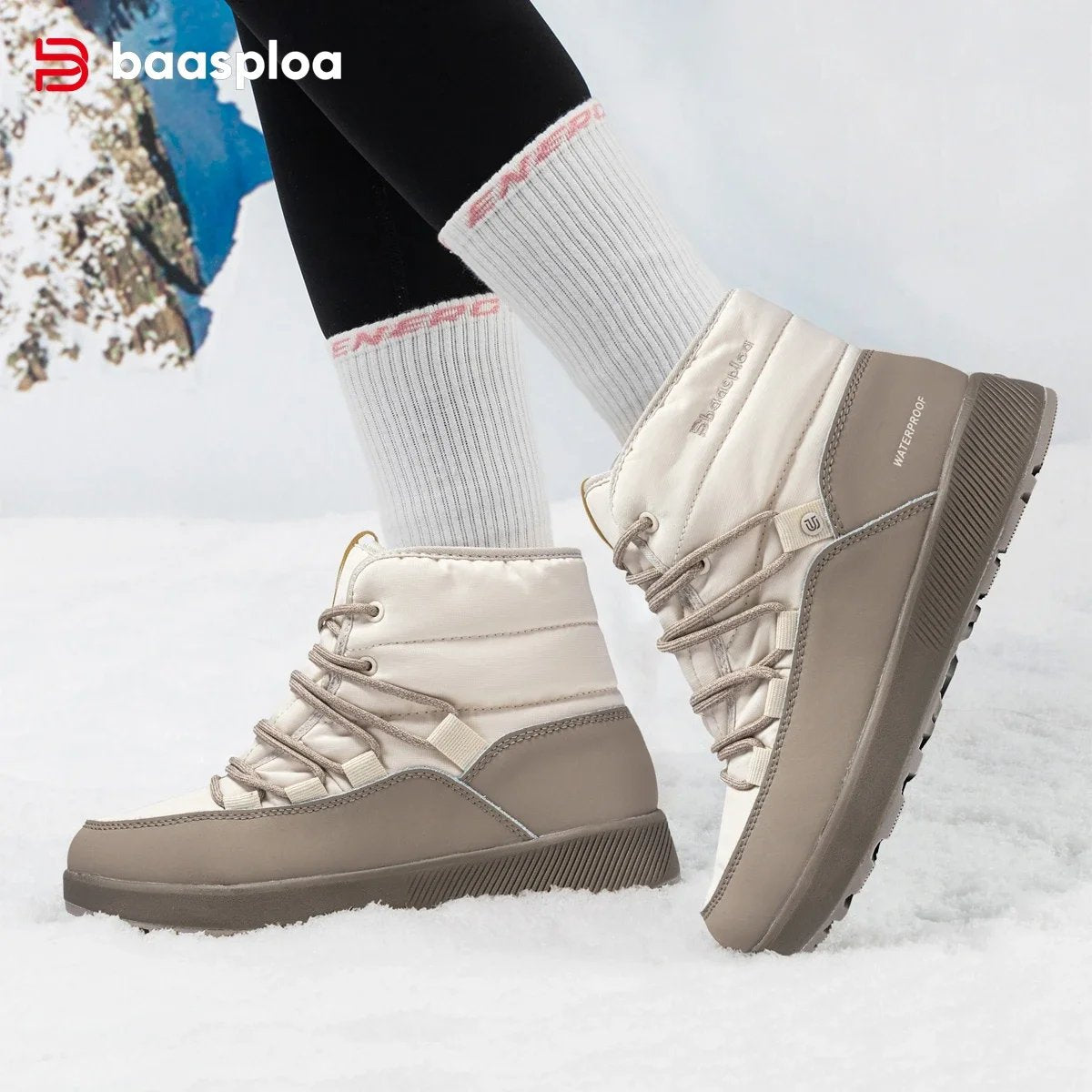 Women Shoes New Winter Plush Warm Cotton Snow Women Boots H7002