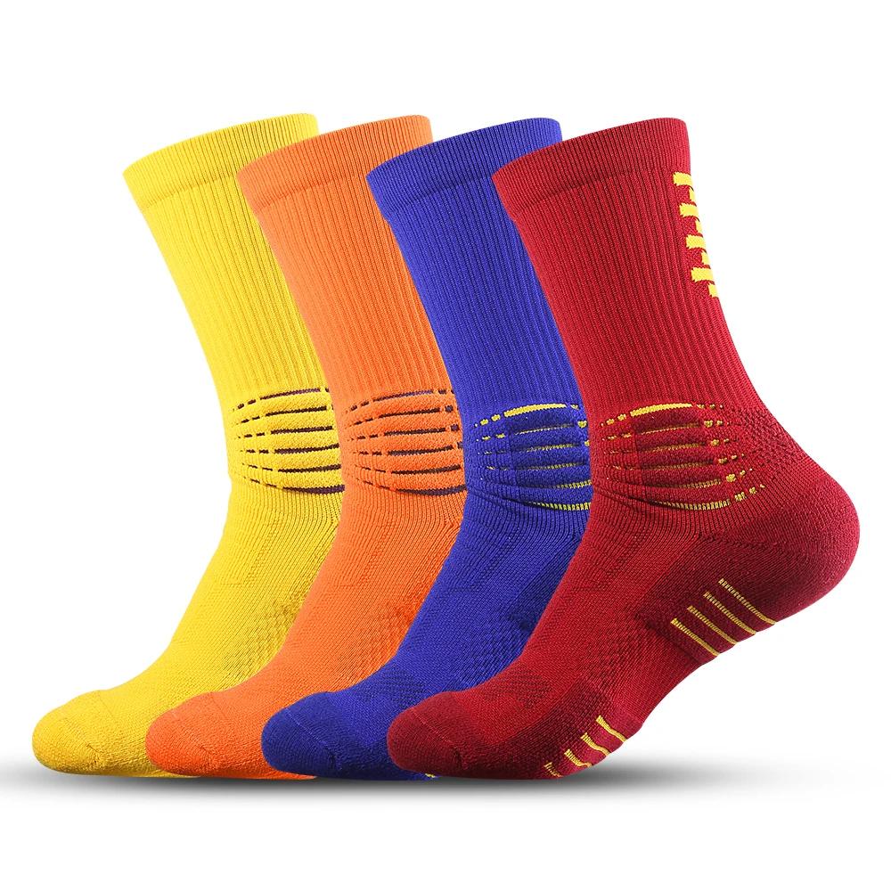 Men Professional Sport Socks Middle Breathable Non-Slip Football Socks Cycling 912304